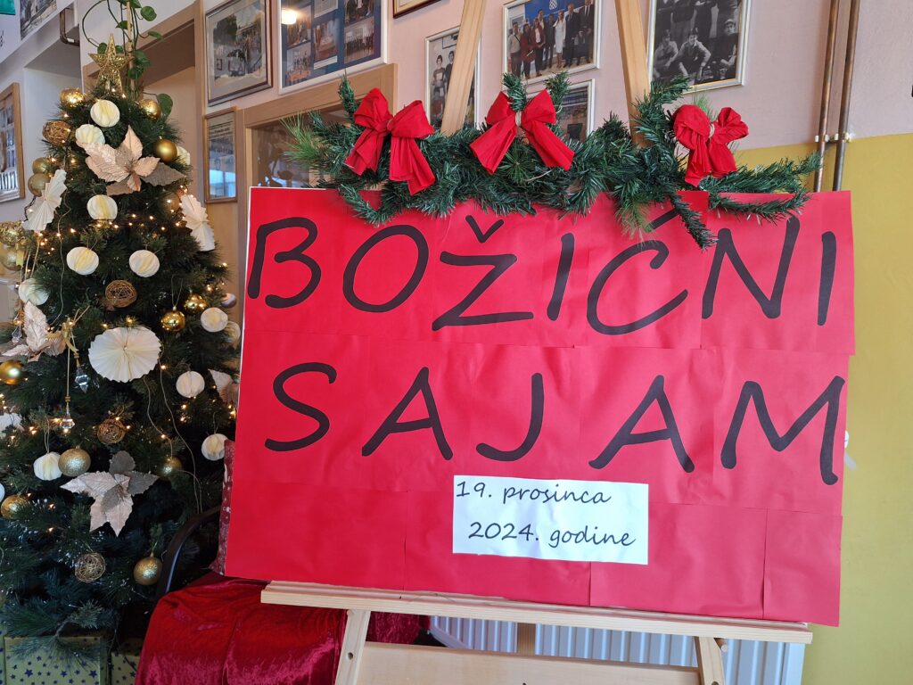 Božićna priredbe i božićni sajam Osnovne škole Biograci