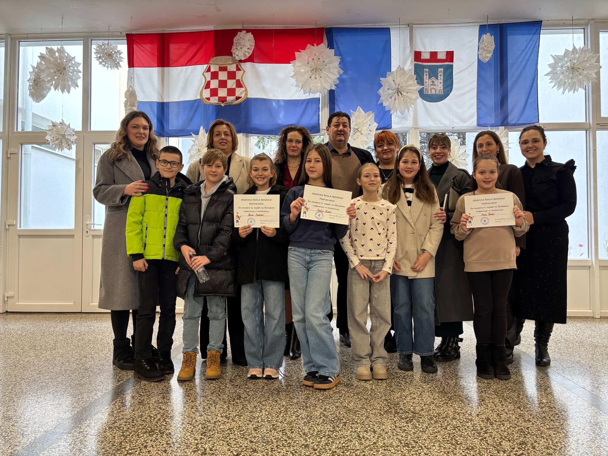 Školsko natjecanje u recitiranju za četvrti razred