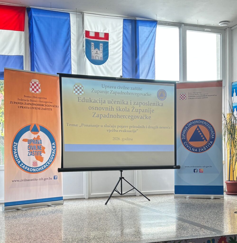 Edukacija učenika i zaposlenika osnovnih škola Županije Zapadnohercegovačke